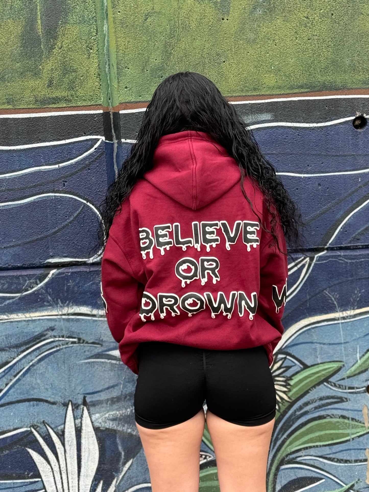 Burgundy “ It’s Possible” Hoodie