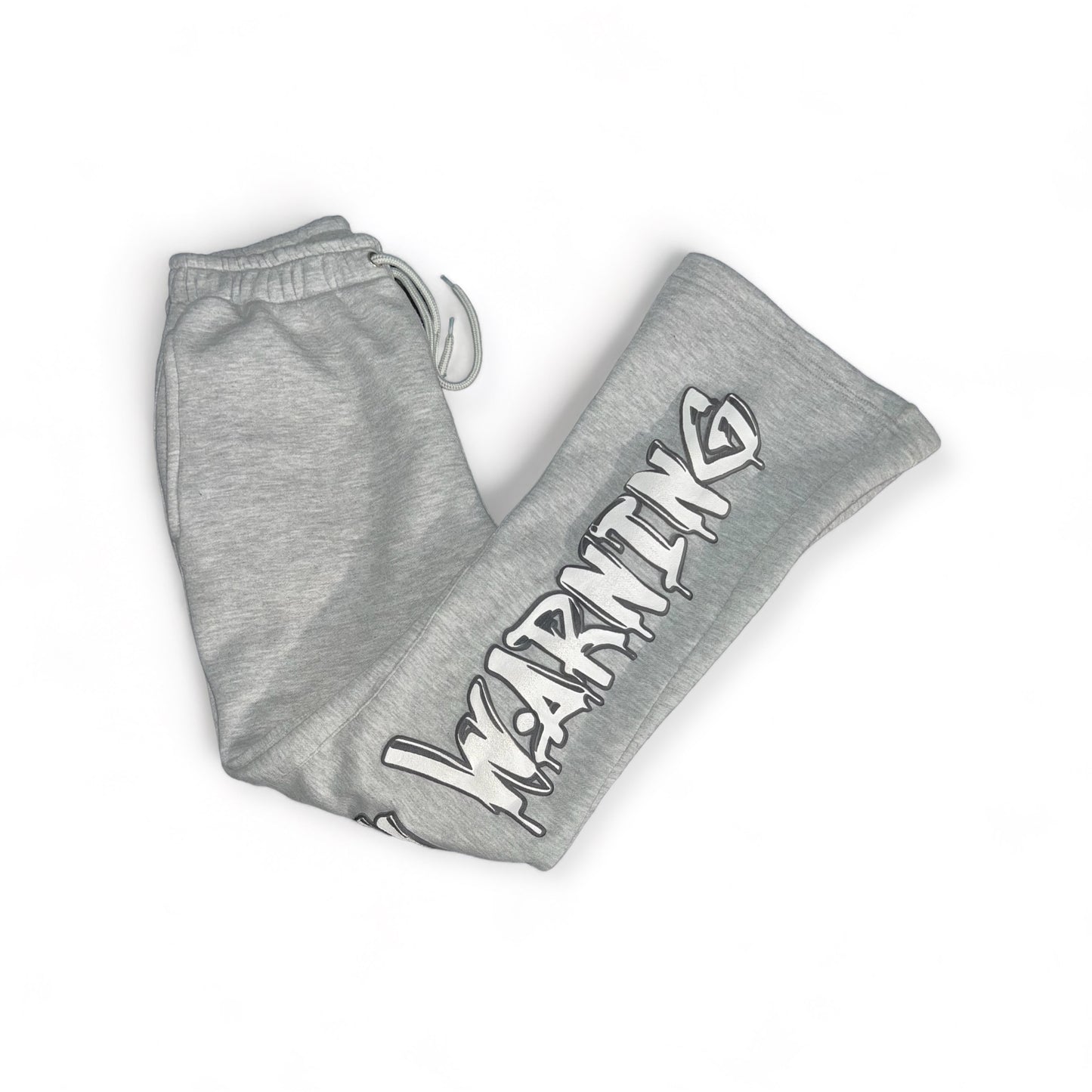 Gray “I’m A Believer” Flared Sweatpants