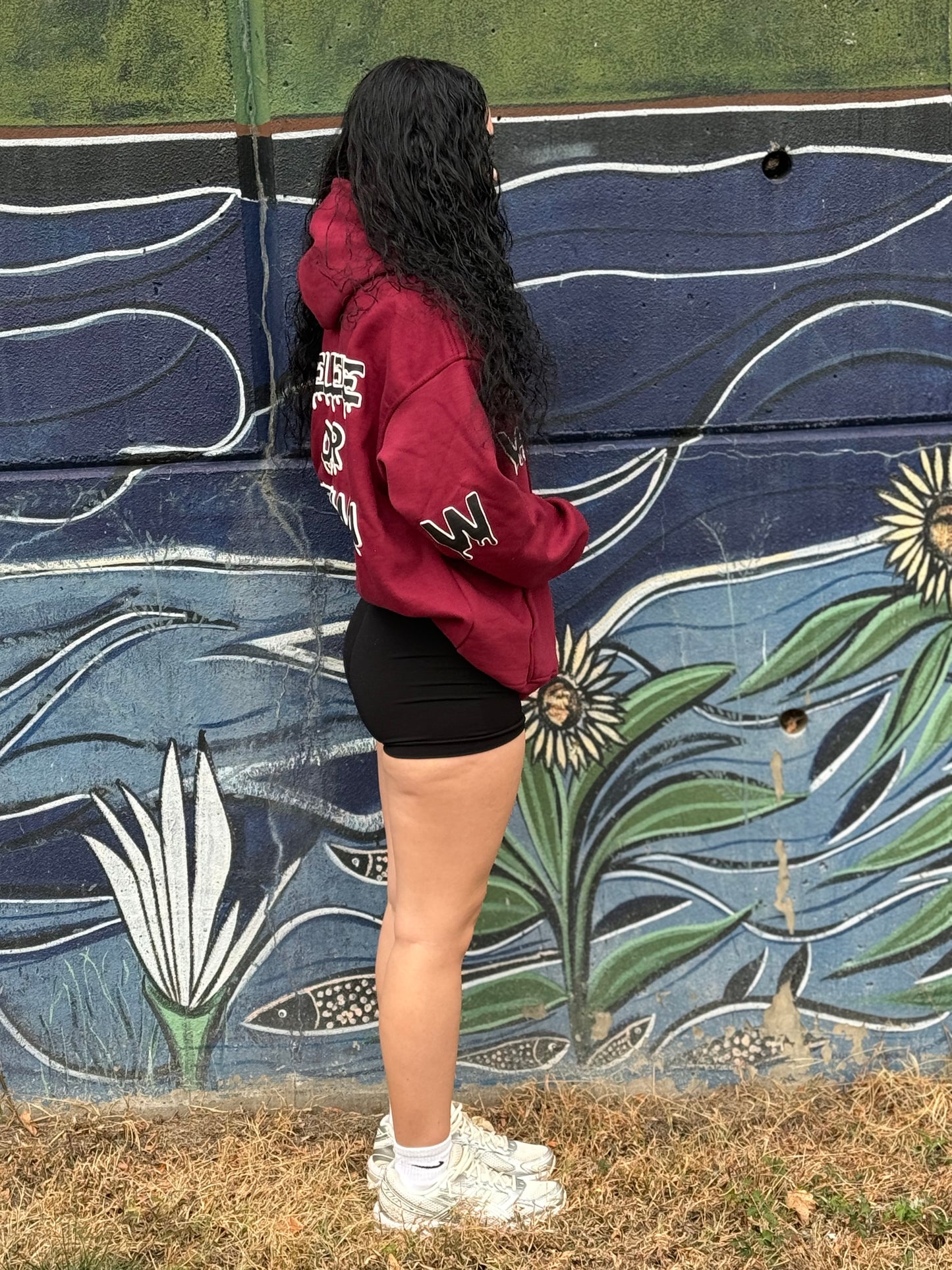 Burgundy “ It’s Possible” Hoodie