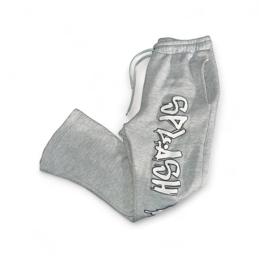 Gray “I’m A Believer” Flared Sweatpants