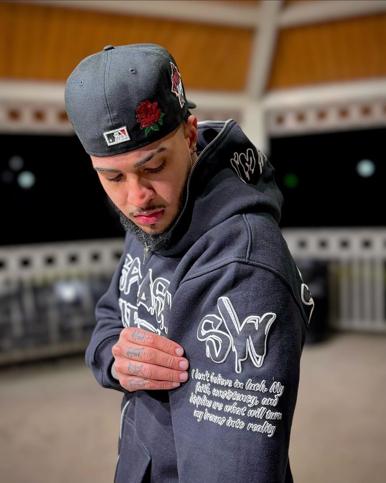 Black I’m a Believer Full Zip Hoodie